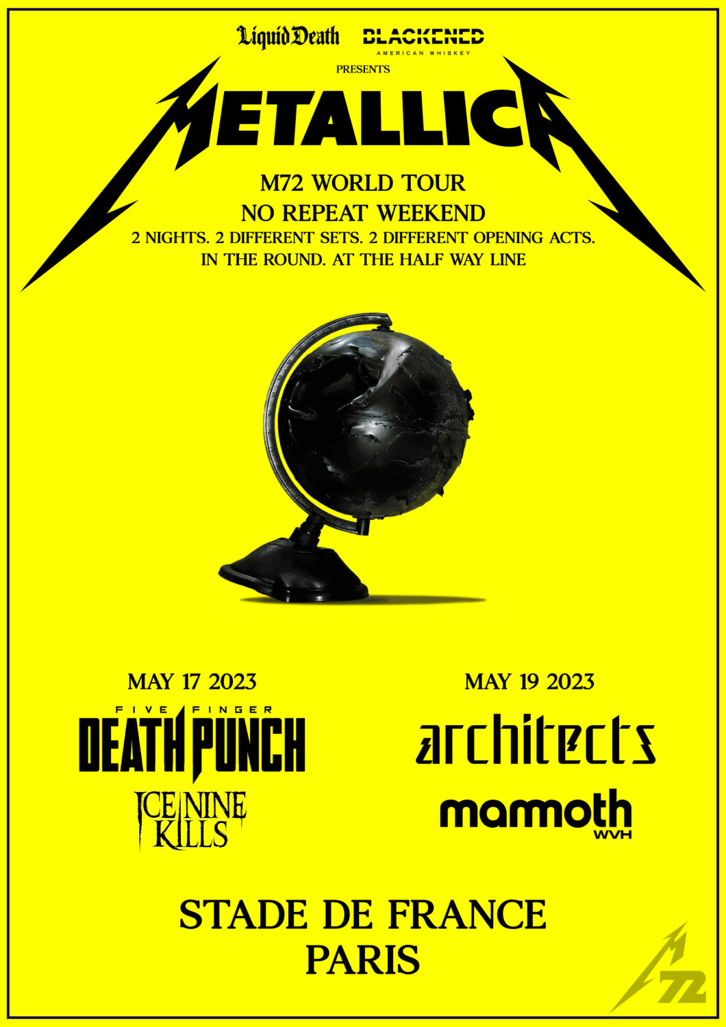 Get Tickets: Metallica's M72 Tour Hits UK & Europe In 2026 Get Tickets: Metallica's M72 Tour Hits UK & Europe In 2026