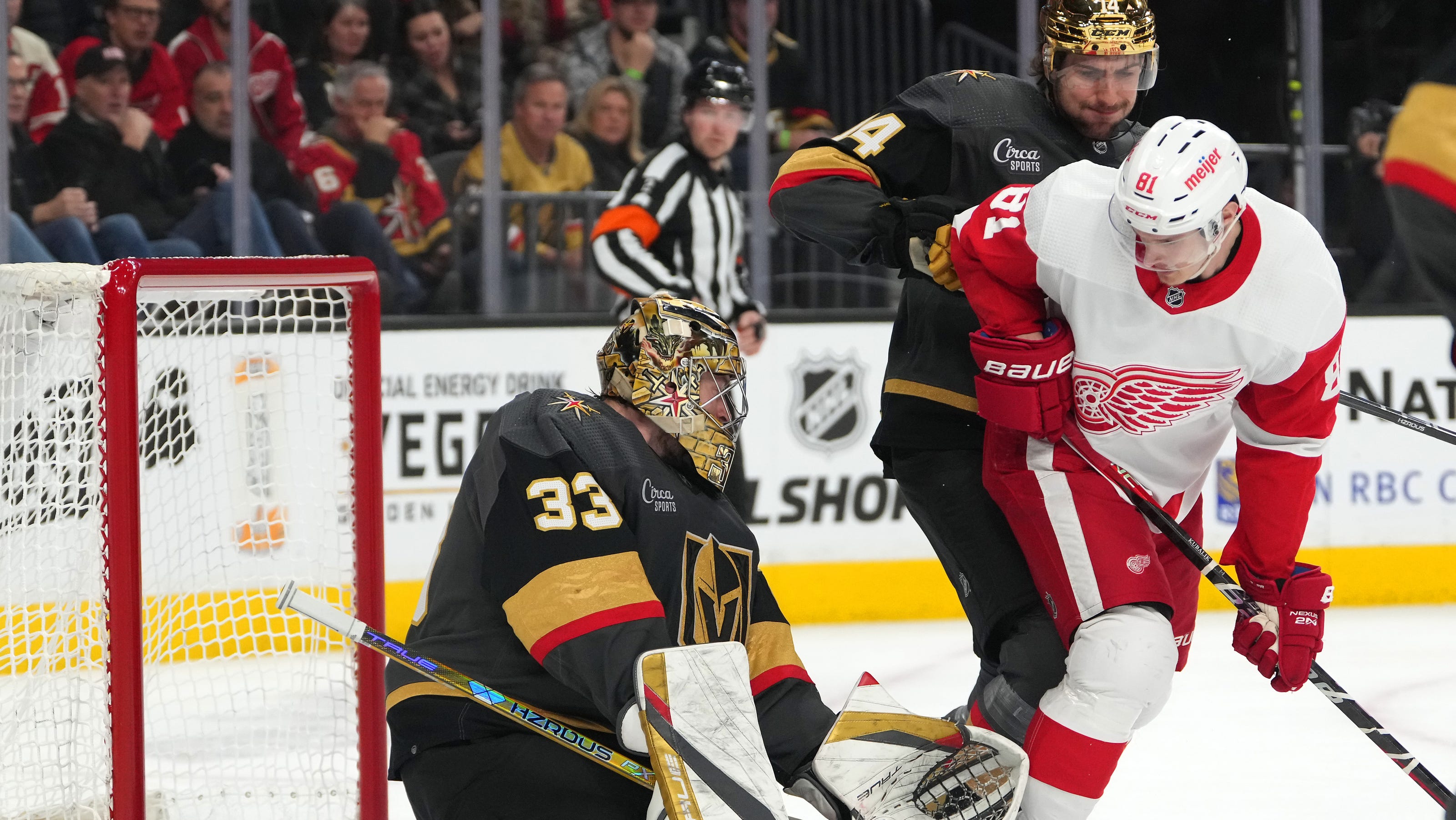 Golden Knights Beat Red Wings, Fueled By Hertl's Double Hat Trick Golden Knights Beat Red Wings, Fueled By Hertl's Double Hat Trick