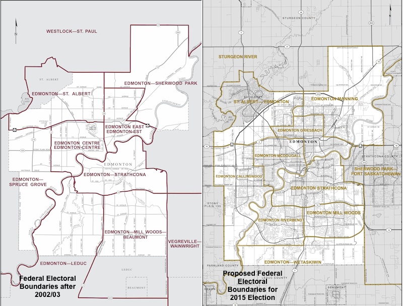 Greater Edmonton's New Federal Ridings: An Analysis Of Voter Impact Greater Edmonton's New Federal Ridings: An Analysis Of Voter Impact