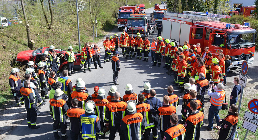 Großübung In Hard: Einsatzkräfte Proben Katastrophenszenario Am Bodensee
