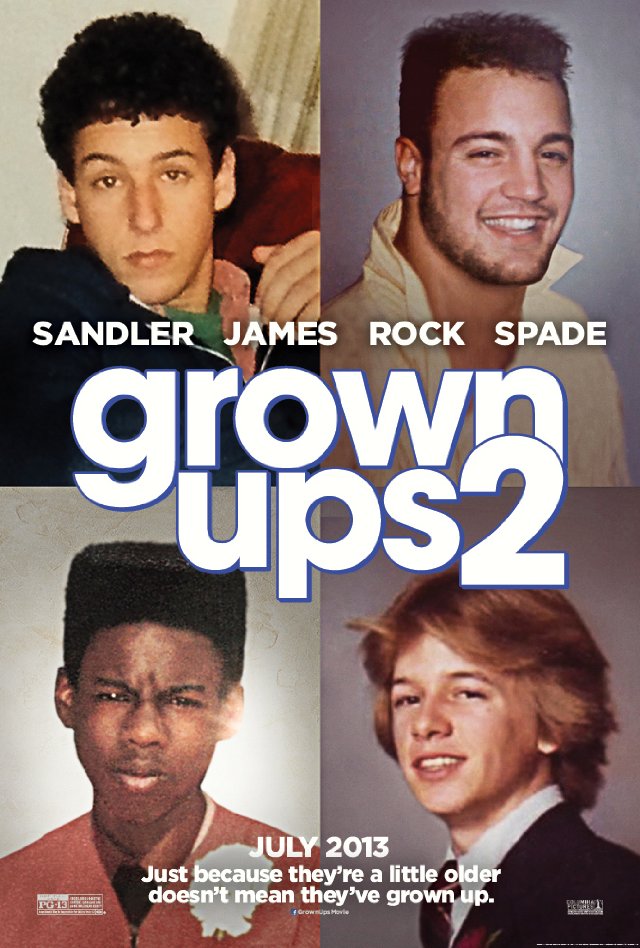 Grown Ups 2: Comparing The Sequel To The Original Film Grown Ups 2: Comparing The Sequel To The Original Film