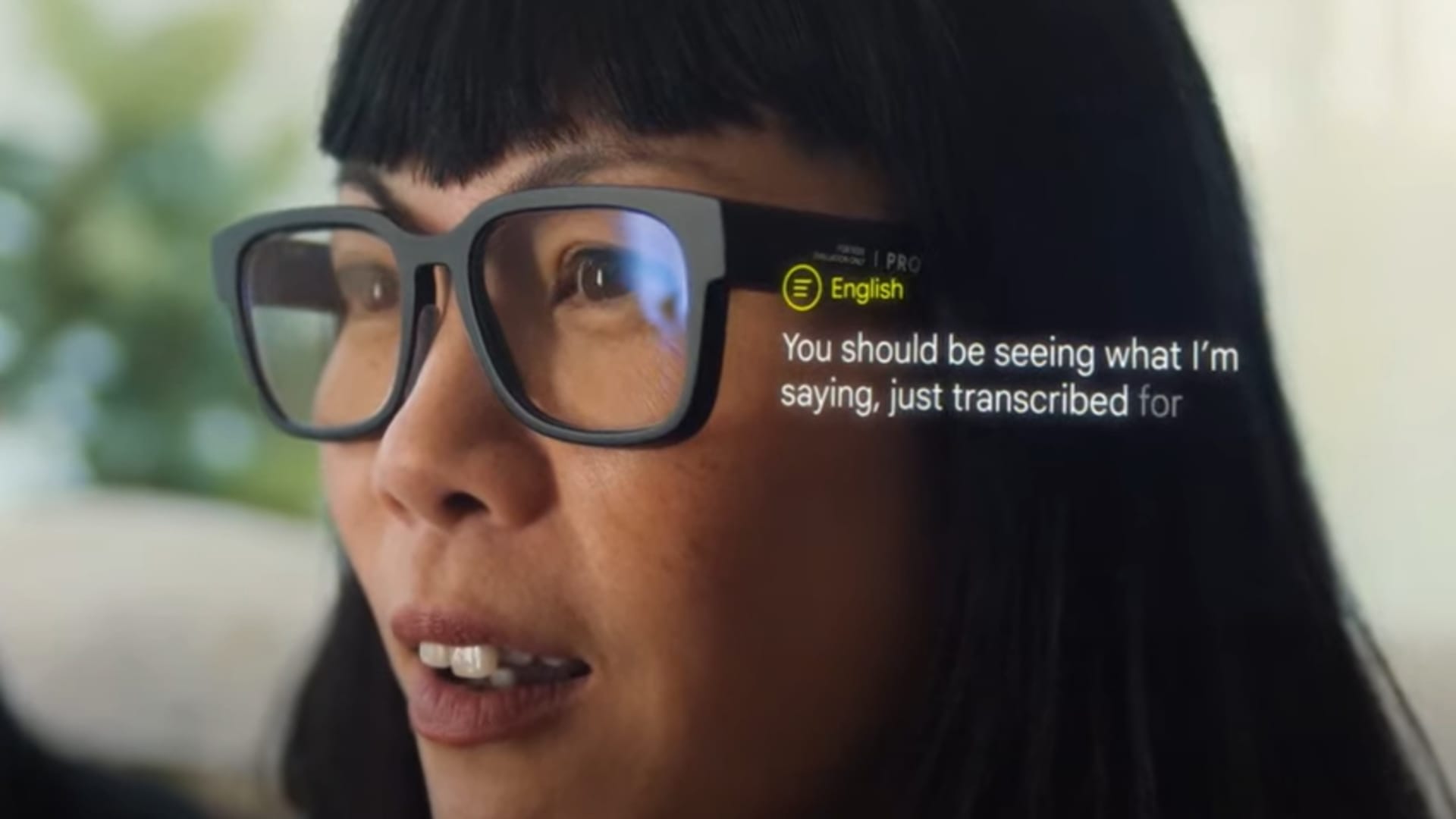 Hands-on With Google's AI Smart Glasses Prototype Hands-on With Google's AI Smart Glasses Prototype