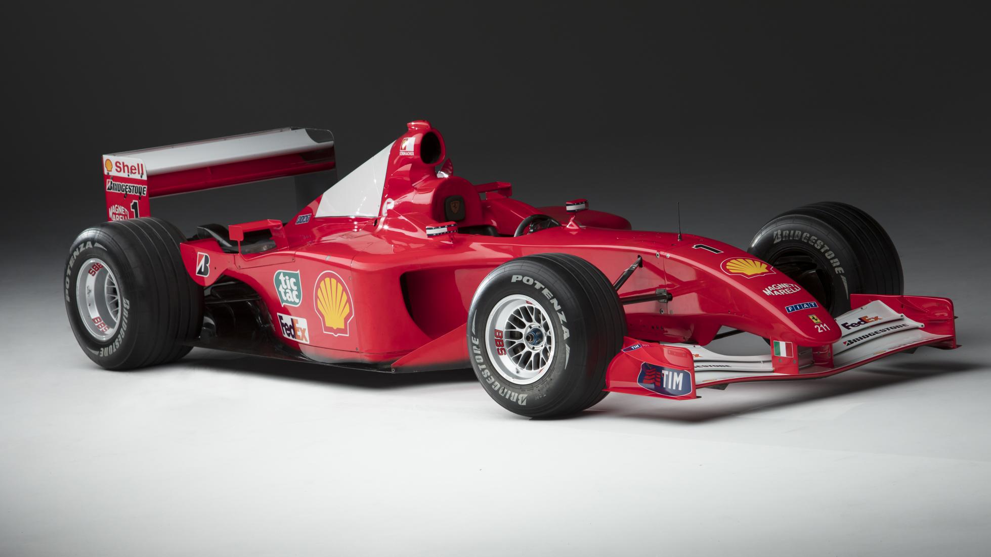 Historic Michael Schumacher Ferrari F1 Car Auctioned In Monaco