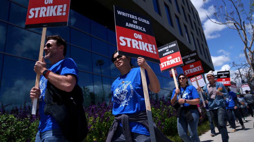 Hollywood Production Ground To A Halt: Writers And Actors On Strike Hollywood Production Ground To A Halt: Writers And Actors On Strike