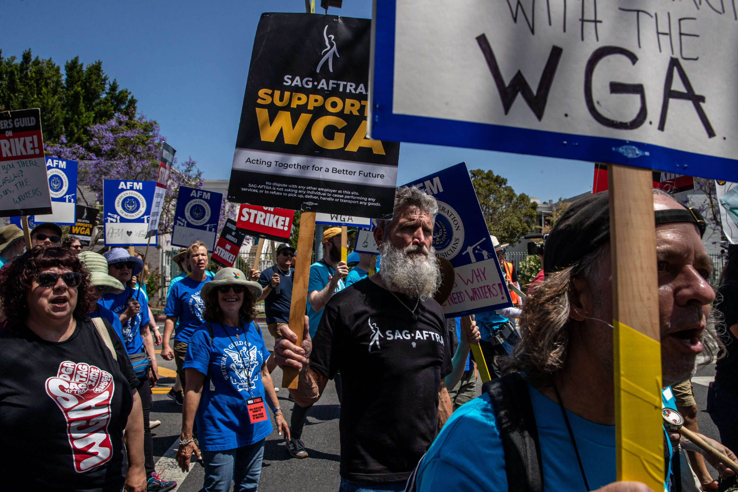 Hollywood Shut Down: Writers And Actors Strike Impacts Film And TV Production Hollywood Shut Down: Writers And Actors Strike Impacts Film And TV Production