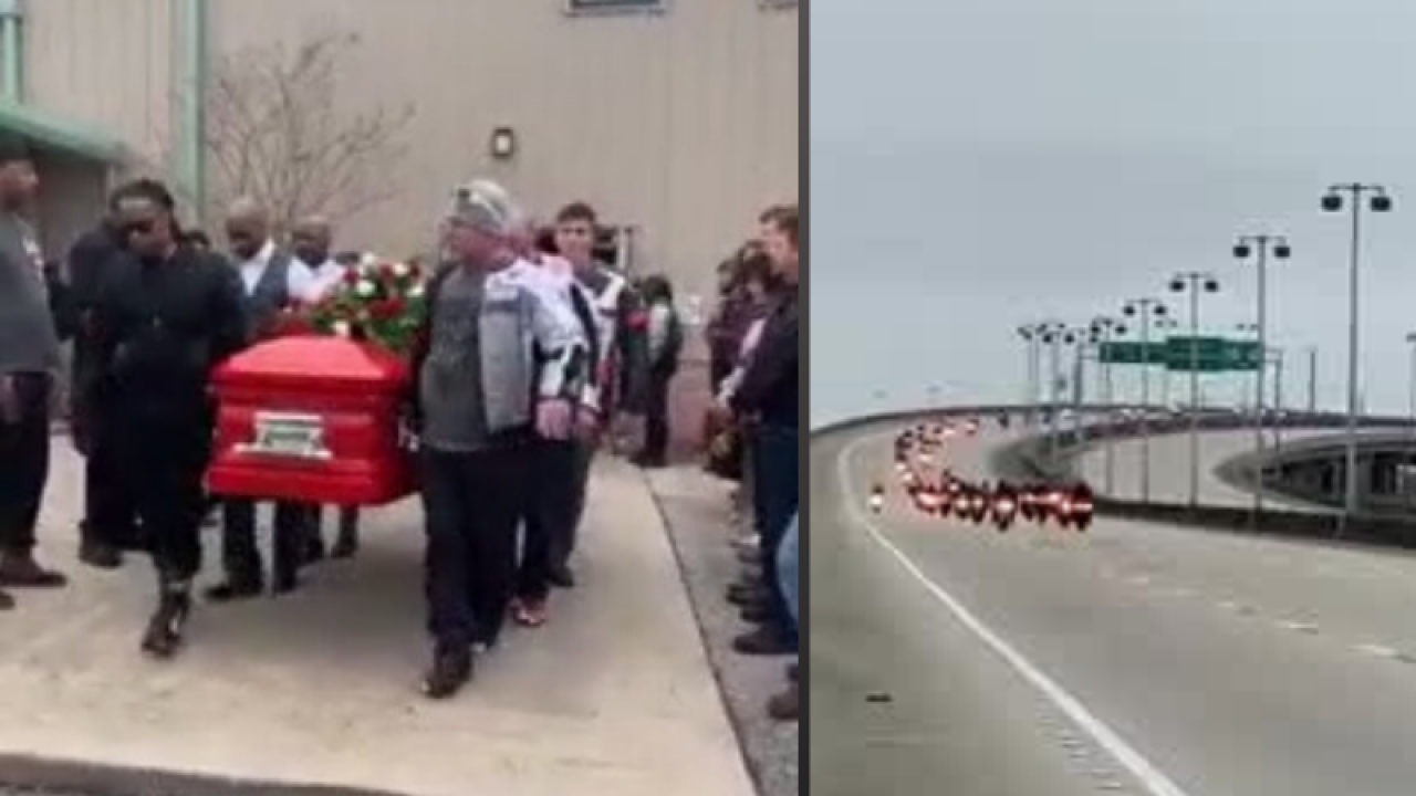 Hundreds Honor Beloved South Shields Biker At Funeral