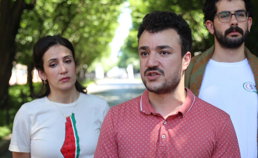 ICE Detainment Prevents Mahmoud Khalil From Seeing Newborn Son ICE Detainment Prevents Mahmoud Khalil From Seeing Newborn Son