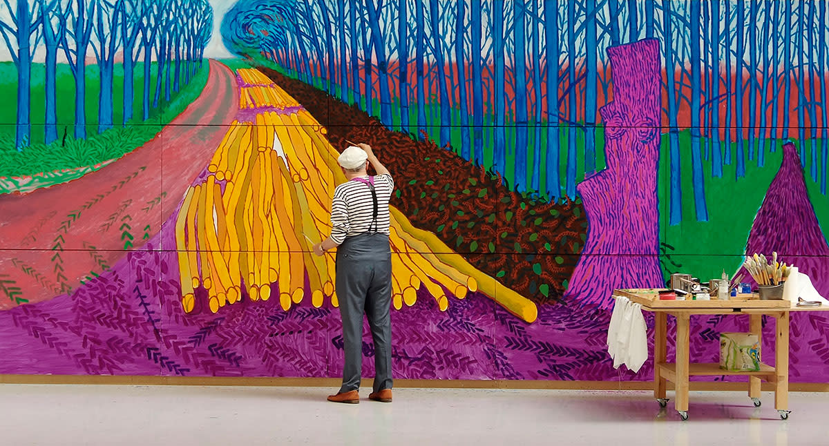 Immersive Landscapes: A Deeper Dive Into David Hockney's Immersive Landscapes: A Deeper Dive Into David Hockney's