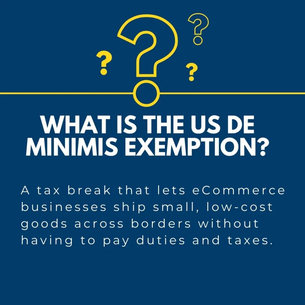 Impact Of Proposed De Minimis Tariff Changes On Chinese Goods: A G-7 Perspective Impact Of Proposed De Minimis Tariff Changes On Chinese Goods: A G-7 Perspective