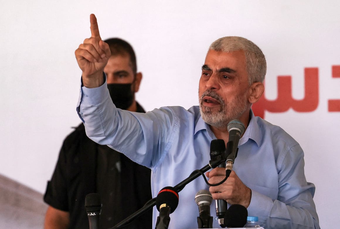 Israel Strikes Hamas Leader Sinwar In Gaza Israel Strikes Hamas Leader Sinwar In Gaza
