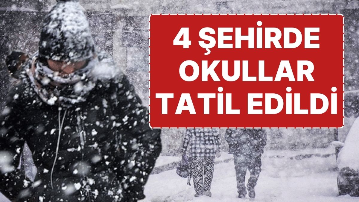 İzmir'de Okullar Tatil Oldu Mu? 24 Şubat Kar Tatilinin Son Durumu İzmir'de Okullar Tatil Oldu Mu? 24 Şubat Kar Tatilinin Son Durumu