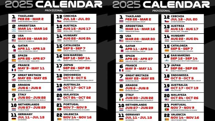 Jadwal Lengkap MotoGP Inggris 2025: Hari, Tanggal & Jam Tayang Jadwal Lengkap MotoGP Inggris 2025: Hari, Tanggal & Jam Tayang