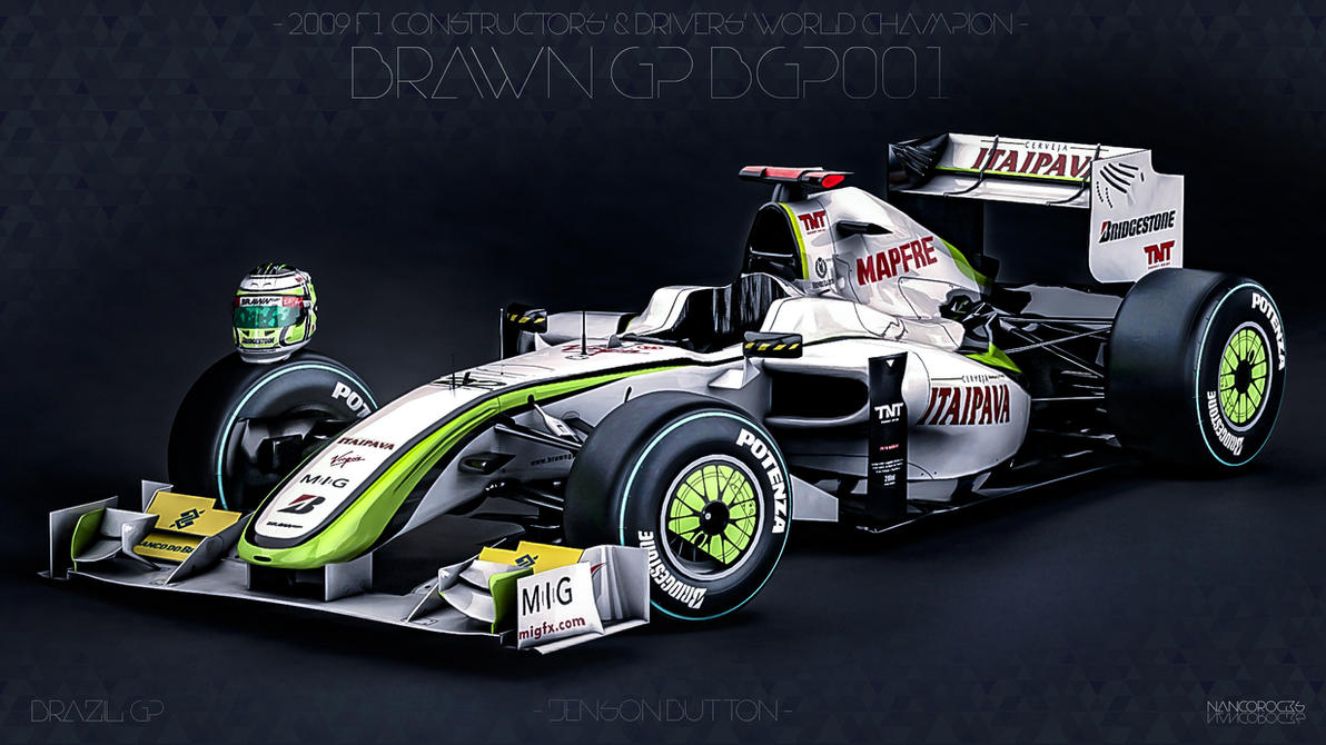 Jenson Button's 2009 Brawn: A Historic Formula 1 Car Jenson Button's 2009 Brawn: A Historic Formula 1 Car