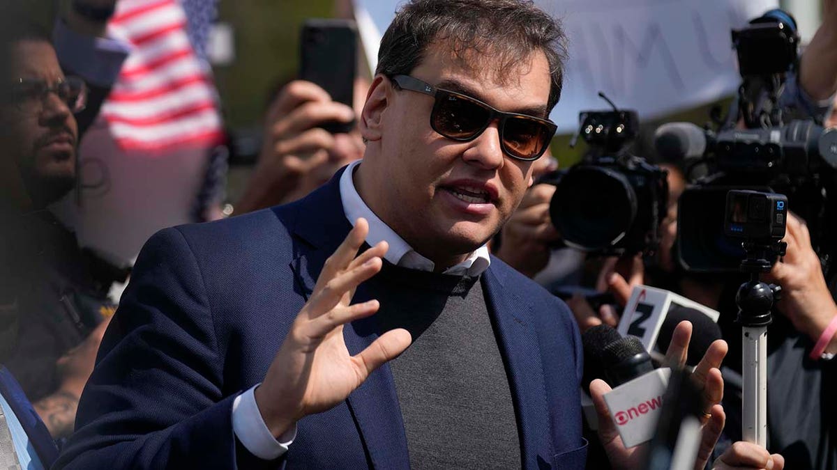 Justice Department Targets George Santos' Social Media Engagement Before Sentencing Hearing Justice Department Targets George Santos' Social Media Engagement Before Sentencing Hearing