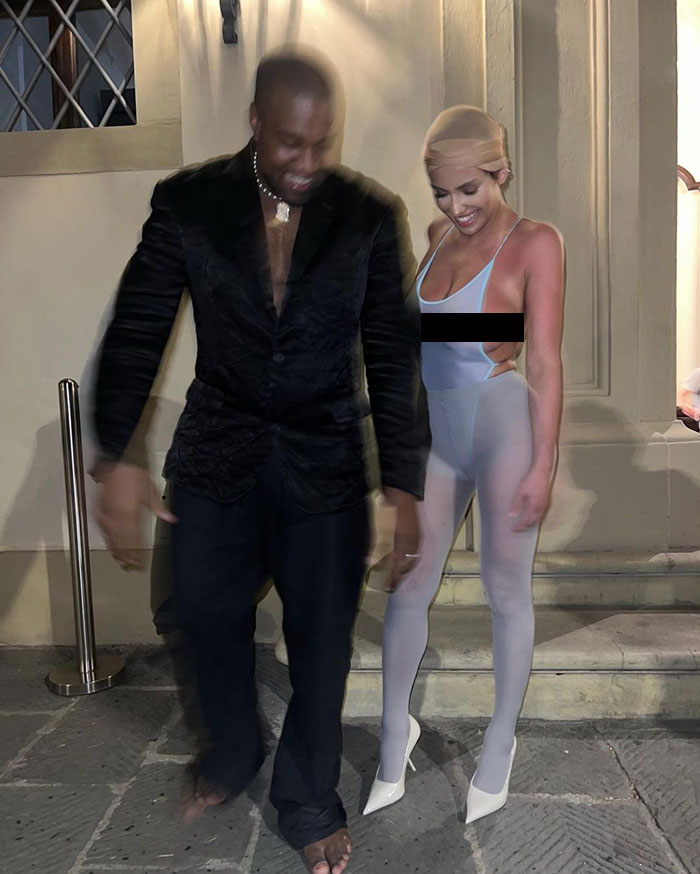 Kanye West Uses Nude Image Of Bianca Censori To Promote New Film Kanye West Uses Nude Image Of Bianca Censori To Promote New Film