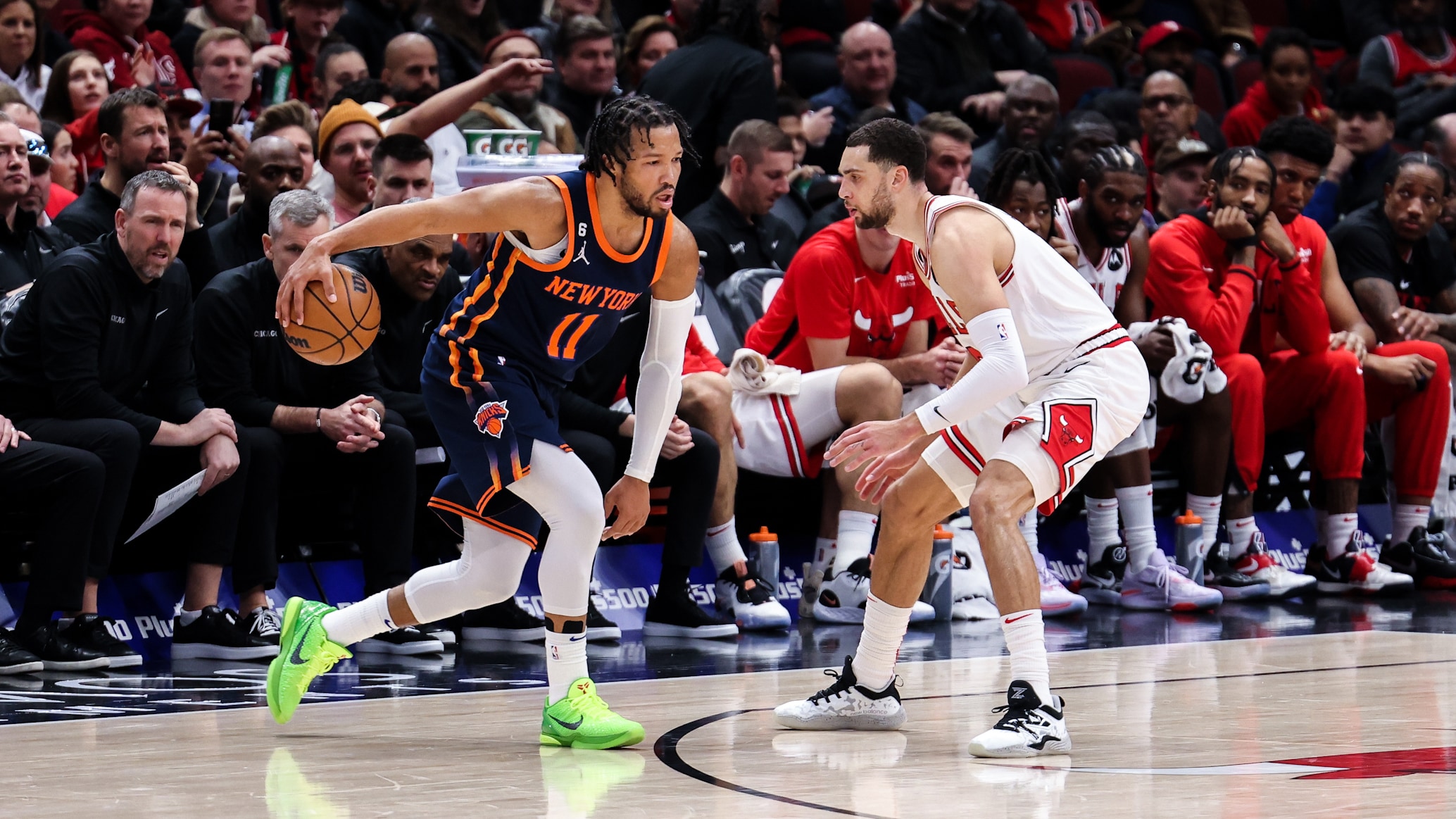 Knicks Edge Bulls In Double Overtime Thriller Knicks Edge Bulls In Double Overtime Thriller