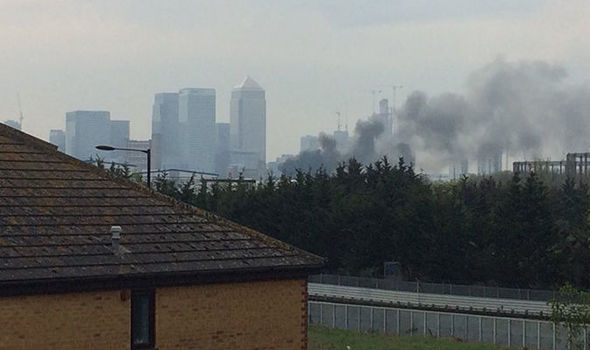 Large-Scale Fire On East London High Street Requires 100+ Firefighters