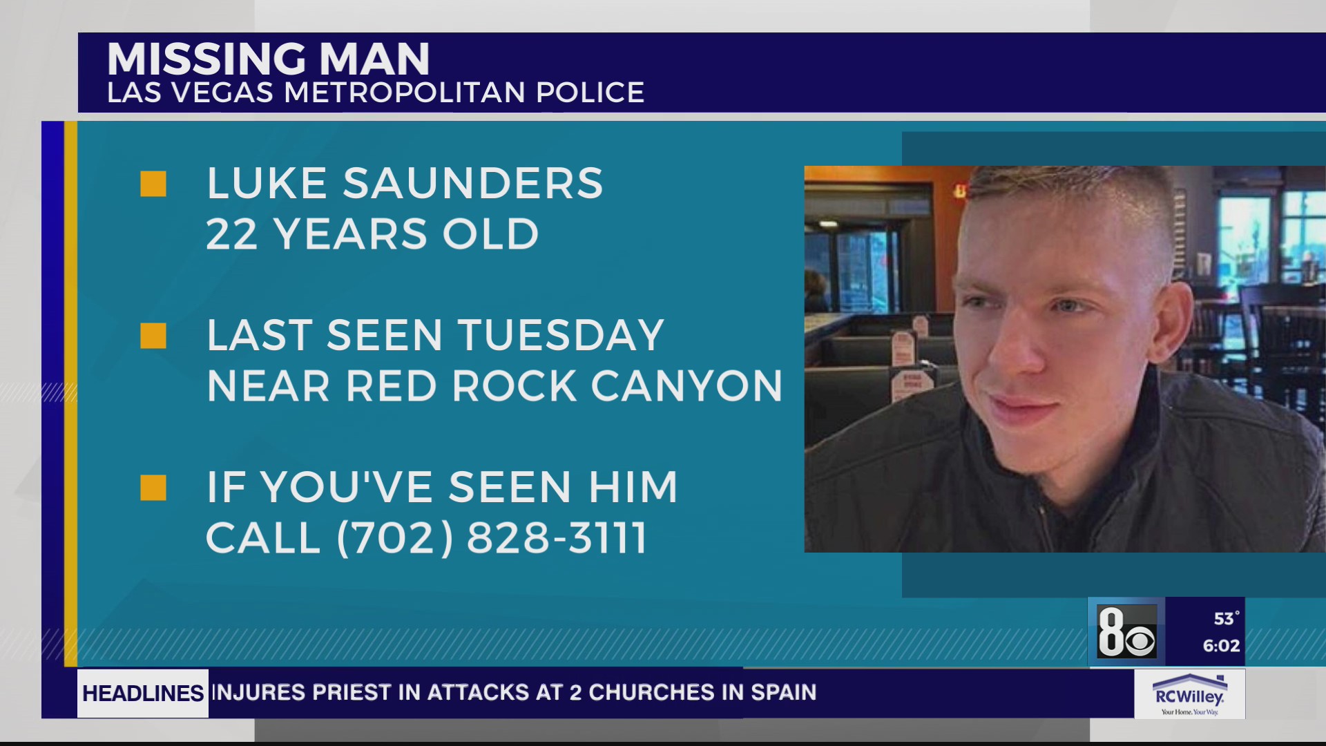 Las Vegas Police Search For Missing Paralympian Sam Ruddock Las Vegas Police Search For Missing Paralympian Sam Ruddock