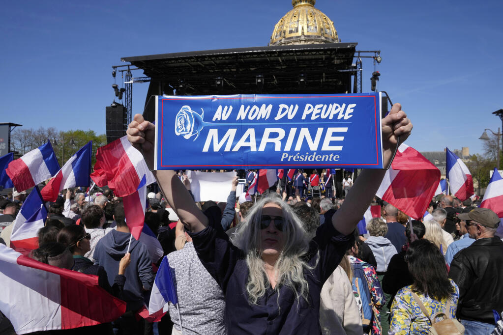 Le Pen's Paris Rally: Conviction Deemed Politically Motivated Le Pen's Paris Rally: Conviction Deemed Politically Motivated