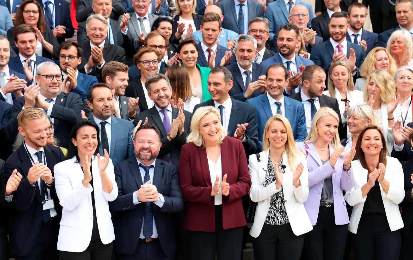 Le Pen's Support Base Questioned After Low Turnout At National Rally Demonstration Le Pen's Support Base Questioned After Low Turnout At National Rally Demonstration