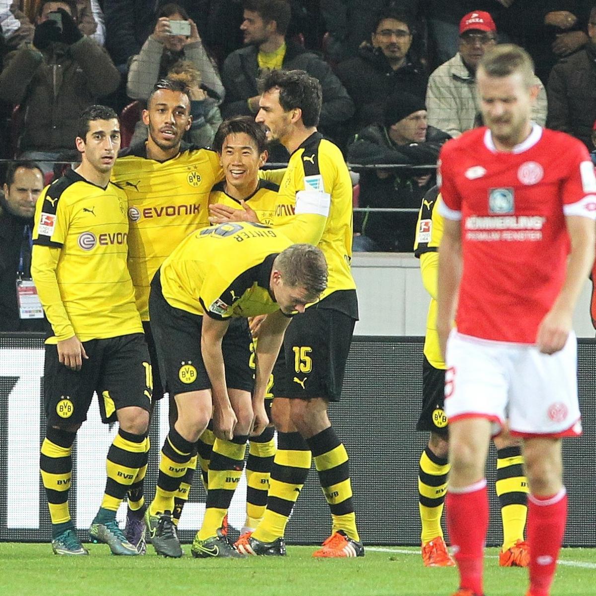 Mainz Secures Top-Four Spot With Victory Over Gladbach Mainz Secures Top-Four Spot With Victory Over Gladbach