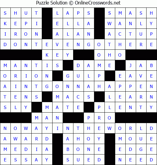 March 18th NYT Mini Crossword: All The Answers Here March 18th NYT Mini Crossword: All The Answers Here