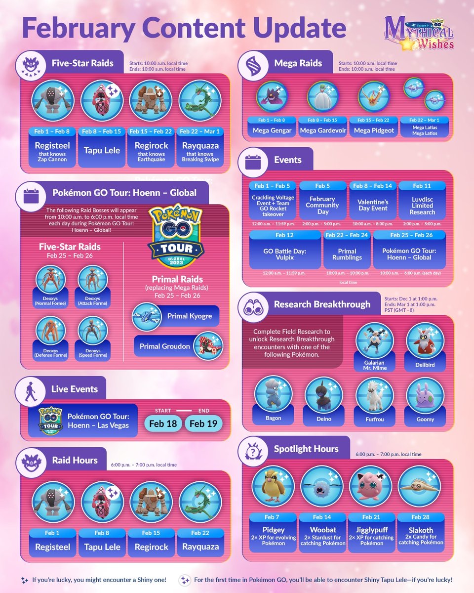 May 2025 Pokemon Go: Raid Battles, Spotlight Hours & Community Day Schedule May 2025 Pokemon Go: Raid Battles, Spotlight Hours & Community Day Schedule