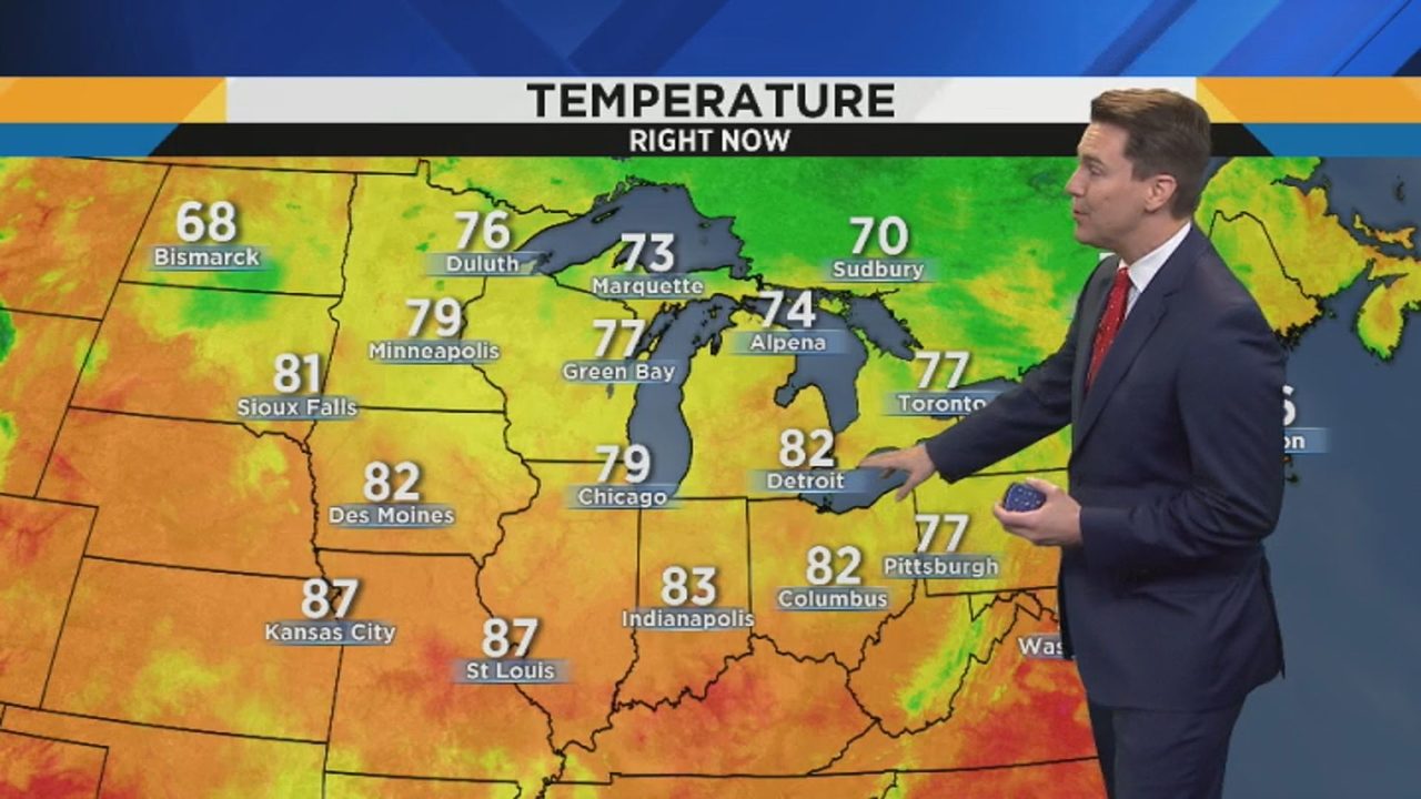 Metro Detroit Weather Forecast: Cool Start, Sunny Finish On Monday Metro Detroit Weather Forecast: Cool Start, Sunny Finish On Monday