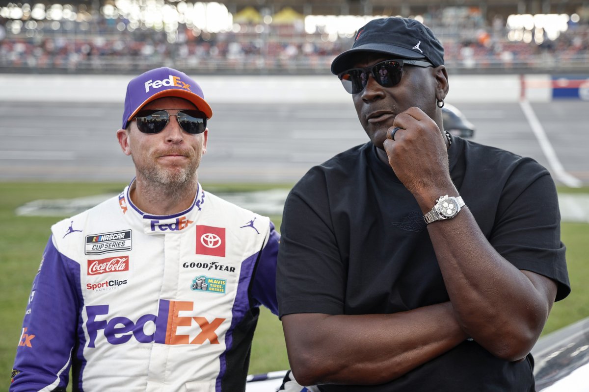 Michael Jordan's Support For Denny Hamlin: Michael Jordan's Support For Denny Hamlin: