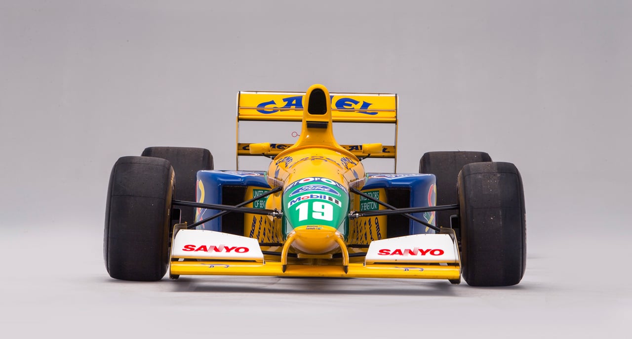 Michael Schumacher Benetton F1 Show Car To Be Auctioned Michael Schumacher Benetton F1 Show Car To Be Auctioned