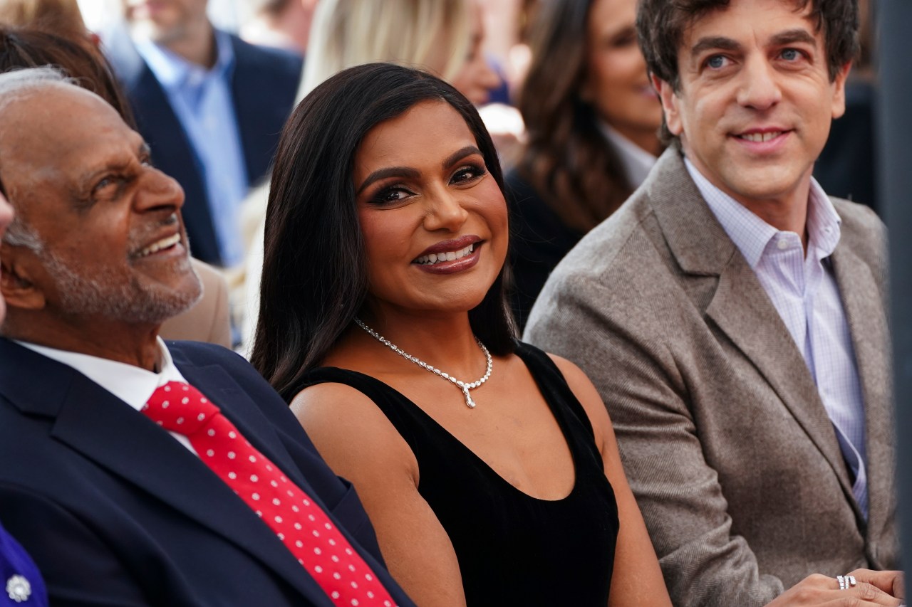 Mindy Kaling Honored With Hollywood Walk Of Fame Star Mindy Kaling Honored With Hollywood Walk Of Fame Star