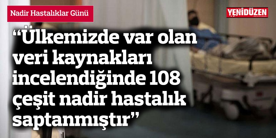 Nadir Hastalıklar Veri Sistemi'nde 13.000 Hasta: Sağlık Bakanlığı Açıklaması Nadir Hastalıklar Veri Sistemi'nde 13.000 Hasta: Sağlık Bakanlığı Açıklaması