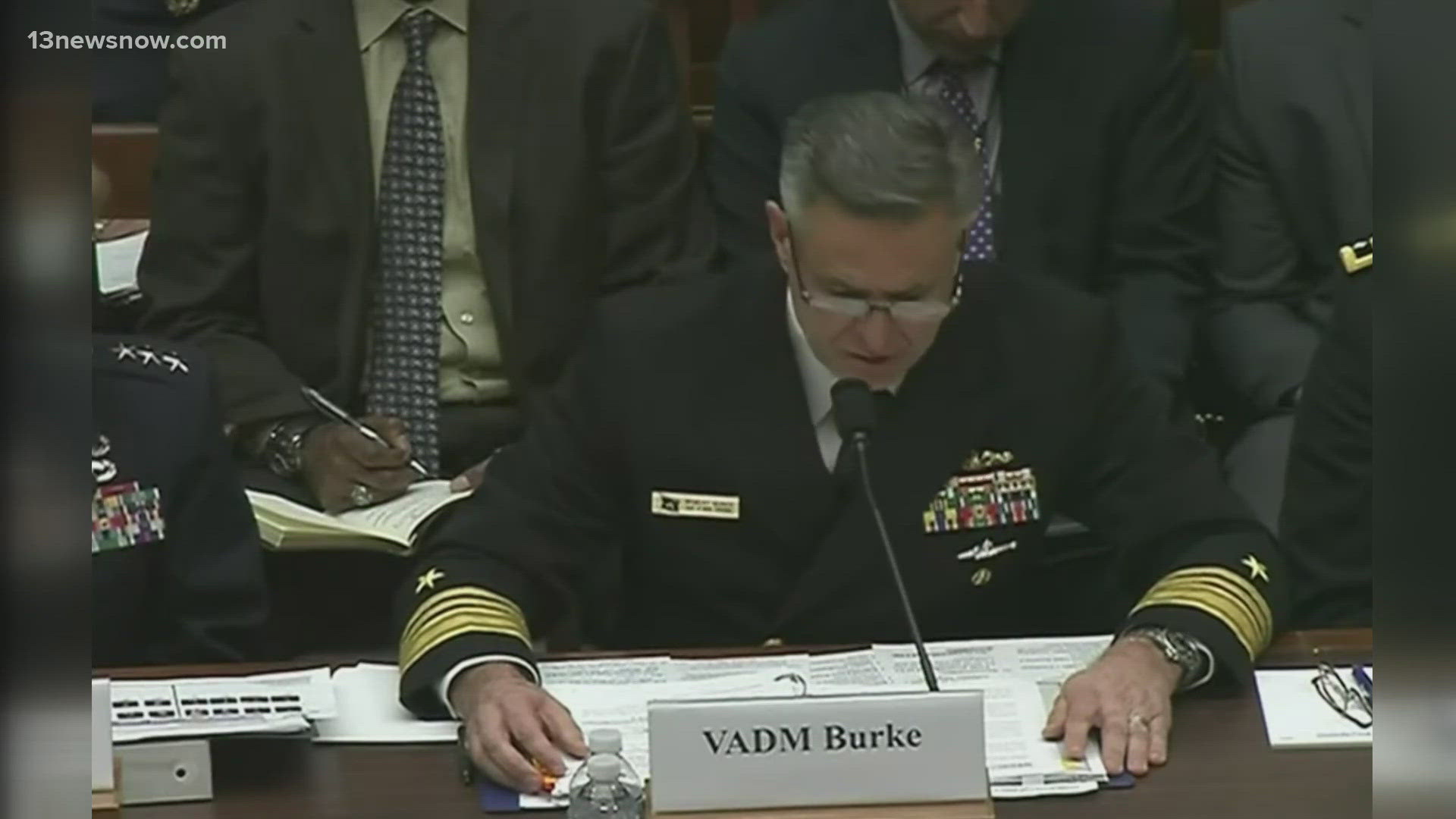 Navy Admiral Robert P. Burke Convicted On Bribery Charges Navy Admiral Robert P. Burke Convicted On Bribery Charges