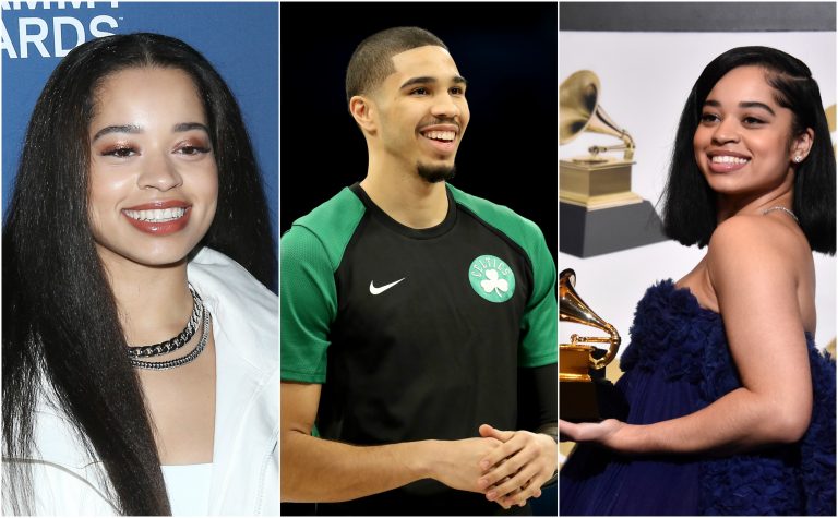 NBA Star Jayson Tatum Seemingly Confirms Son With Ella Mai In New Ad NBA Star Jayson Tatum Seemingly Confirms Son With Ella Mai In New Ad