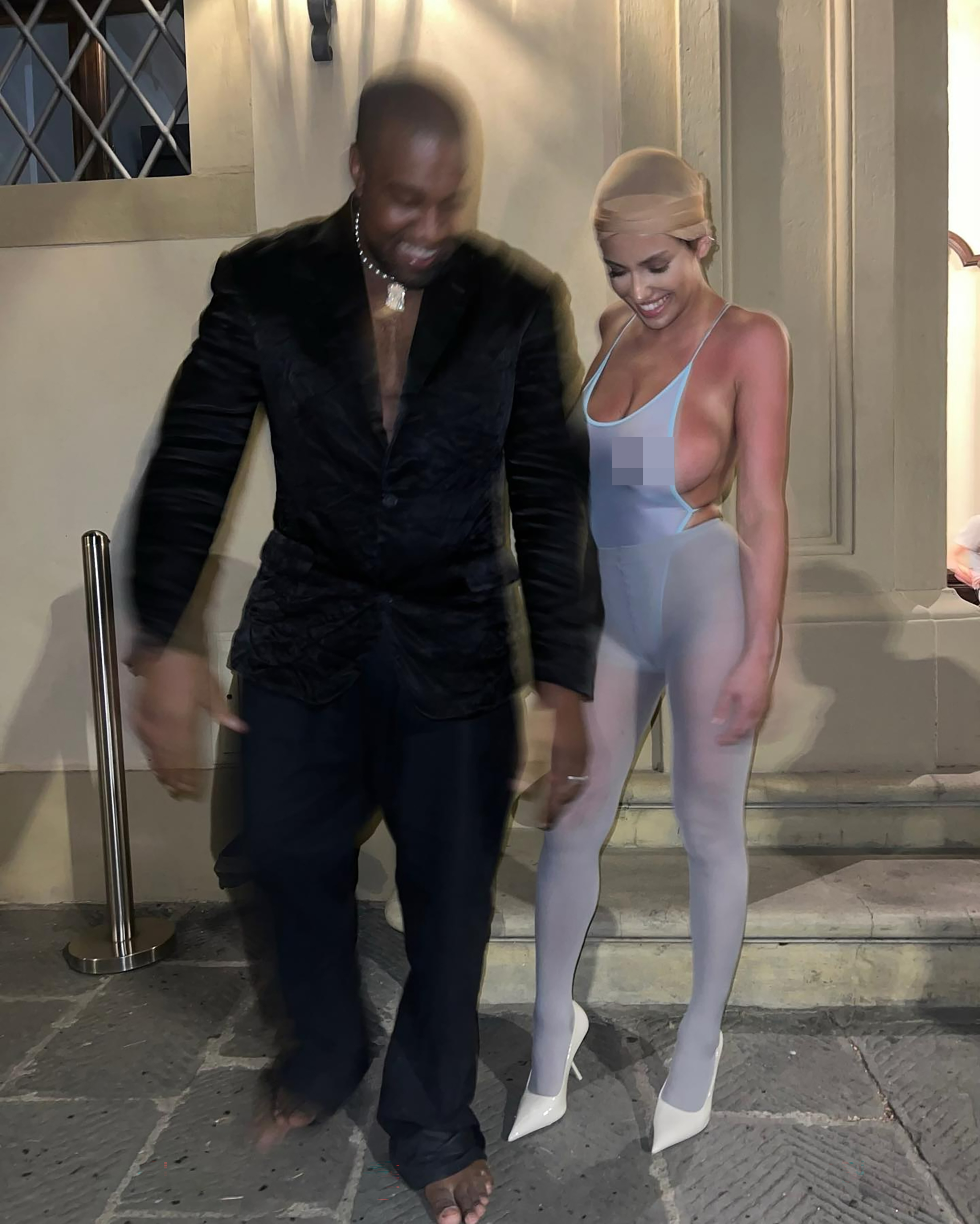 New Film Promoted With Controversial Image: Kanye West And Bianca Censori New Film Promoted With Controversial Image: Kanye West And Bianca Censori