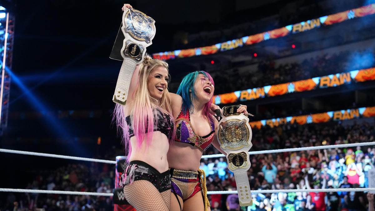 New Women's Tag Team Champions Announced On WWE Monday Night RAW New Women's Tag Team Champions Announced On WWE Monday Night RAW