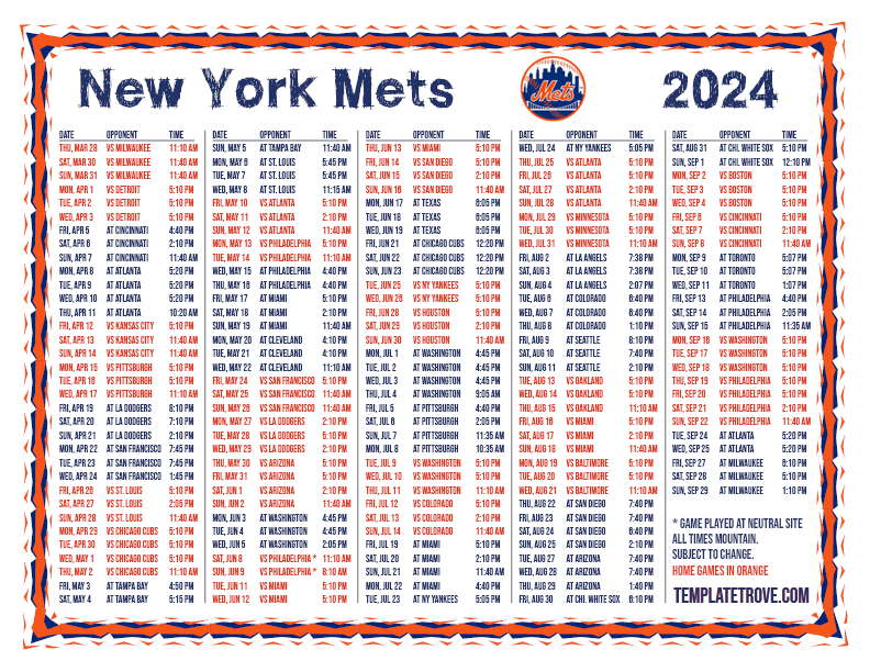 NY Mets Schedule: 3 Crucial May Series That Will Define Their Season NY Mets Schedule: 3 Crucial May Series That Will Define Their Season