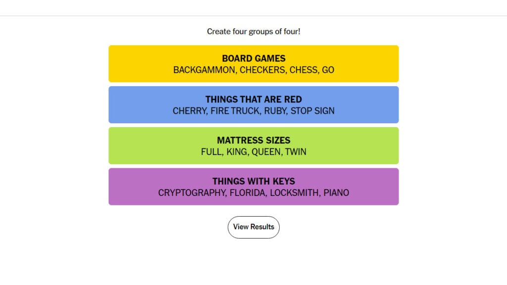 NYT Connections Game: Hints And Answers For March 18, 2025 (Puzzle 646) NYT Connections Game: Hints And Answers For March 18, 2025 (Puzzle 646)