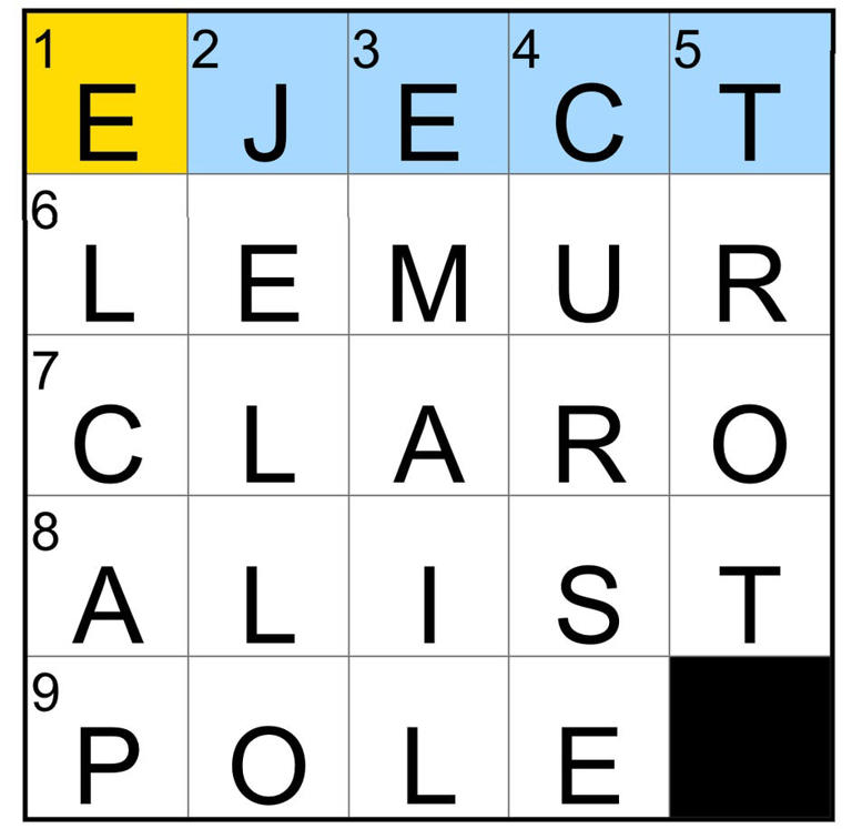 NYT Mini Crossword Answers For March 13, 2025 NYT Mini Crossword Answers For March 13, 2025