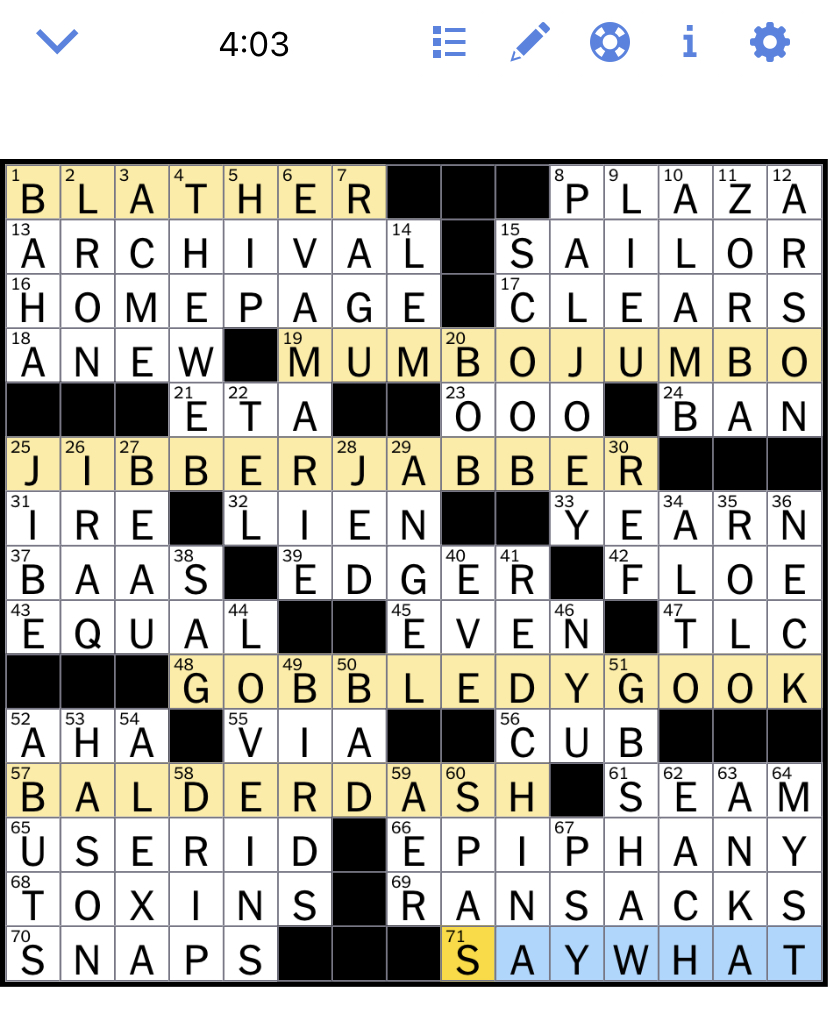 NYT Mini Crossword Answers March 6, 2025: Complete Solution NYT Mini Crossword Answers March 6, 2025: Complete Solution