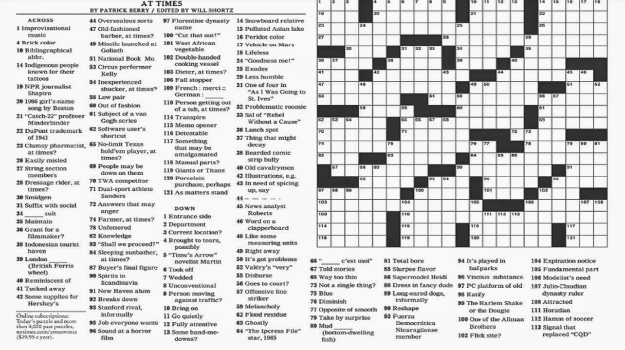 NYT Mini Crossword Solutions And Hints (April 26, 2025) NYT Mini Crossword Solutions And Hints (April 26, 2025)