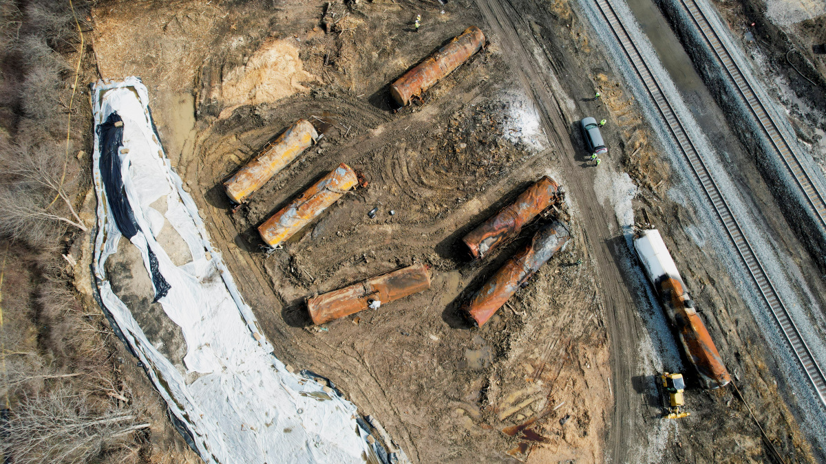 Ohio Derailment: The Lingering Threat Of Toxic Chemical Contamination Ohio Derailment: The Lingering Threat Of Toxic Chemical Contamination