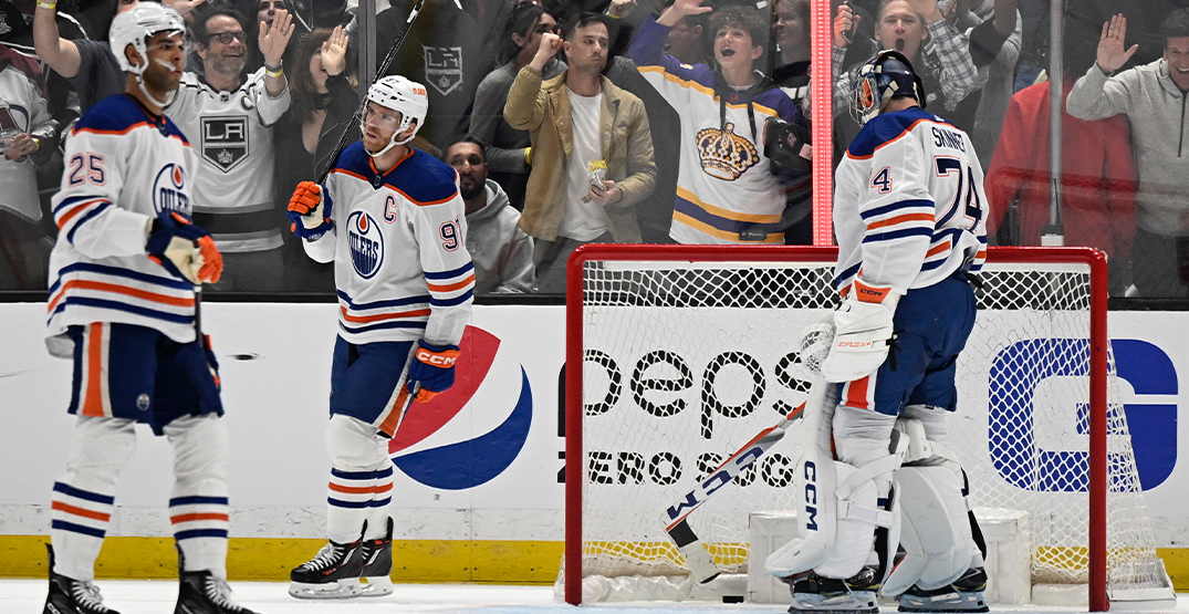 Oilers' Overtime Victory Levels Series With Kings Oilers' Overtime Victory Levels Series With Kings