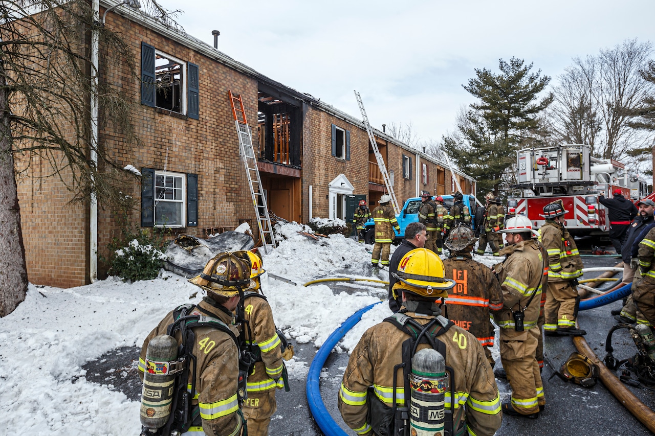 Overnight Fire Engulfs Dauphin County Apartment Building Overnight Fire Engulfs Dauphin County Apartment Building