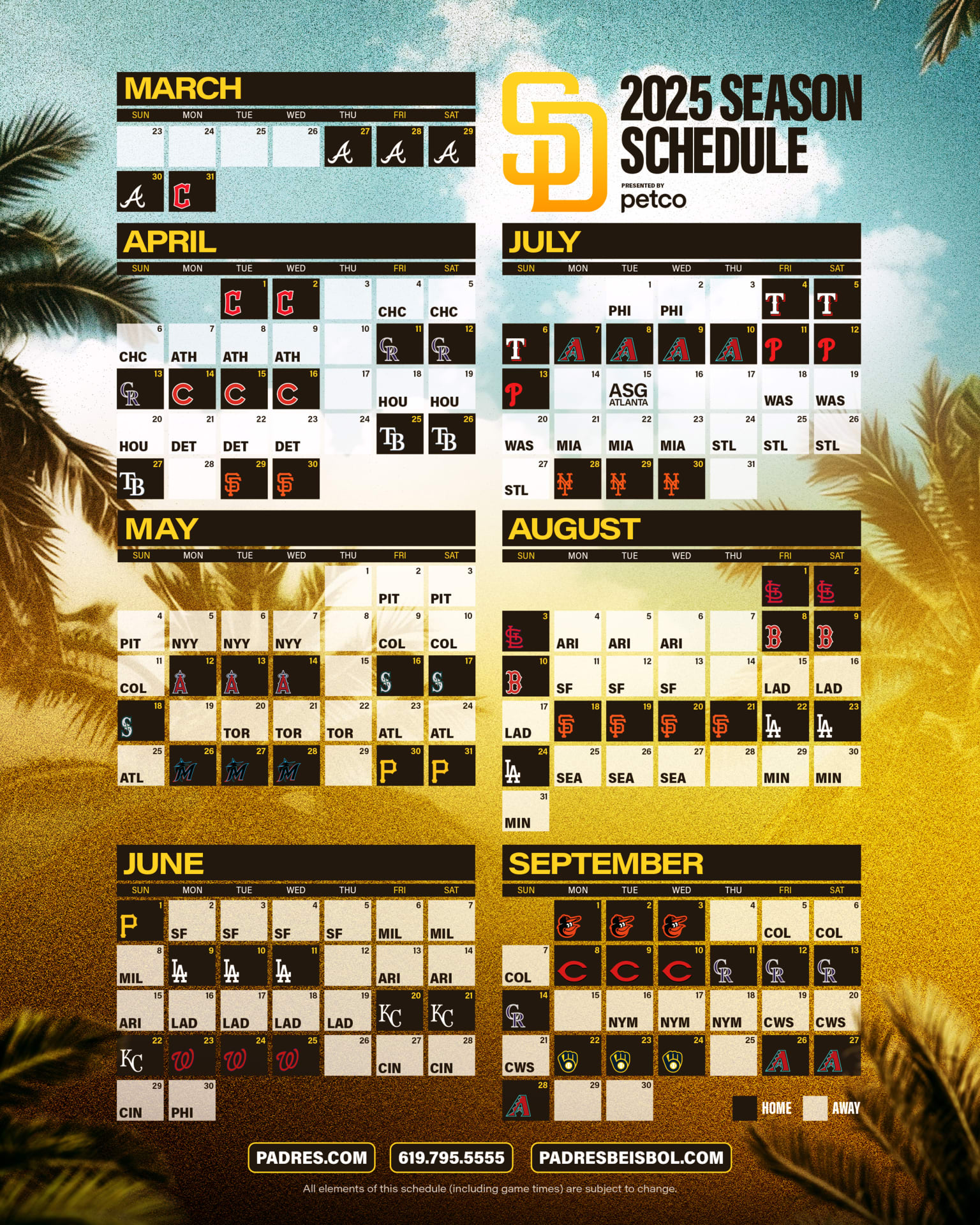 Padres 2025 Regular Season Broadcast Schedule Announced Padres 2025 Regular Season Broadcast Schedule Announced