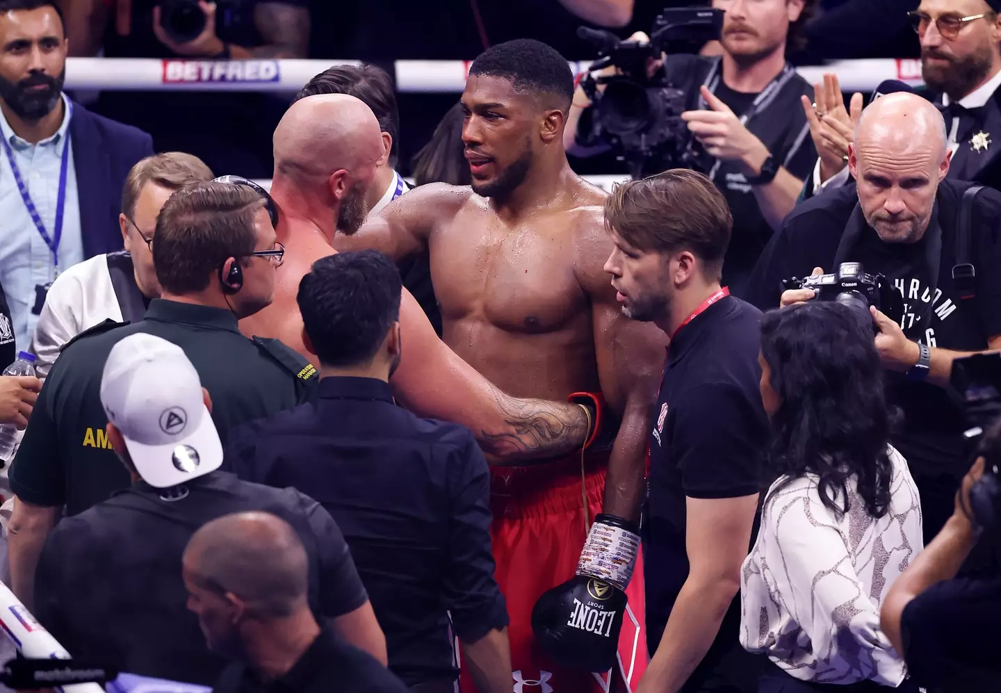 Paul's Nemesis Scoffs At Joshua Fight Rumors, Paul Fires Back Paul's Nemesis Scoffs At Joshua Fight Rumors, Paul Fires Back