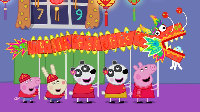 Peppa Pig Family Celebrates: Gender Reveal Party For New Addition Peppa Pig Family Celebrates: Gender Reveal Party For New Addition