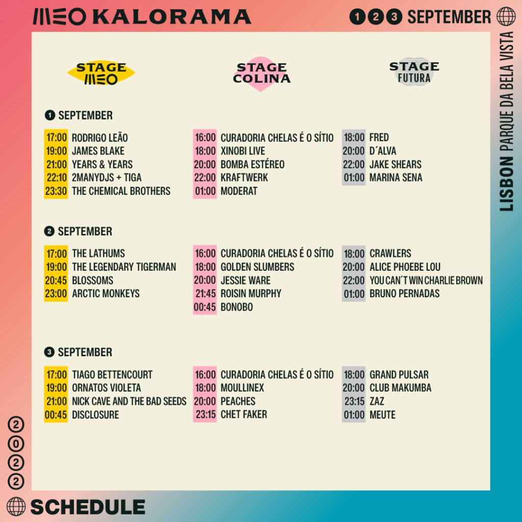 Pet Shop Boys, FKA Twigs Top Billing: Unveiling The Complete MEO Kalorama 2025 Lineup Pet Shop Boys, FKA Twigs Top Billing: Unveiling The Complete MEO Kalorama 2025 Lineup