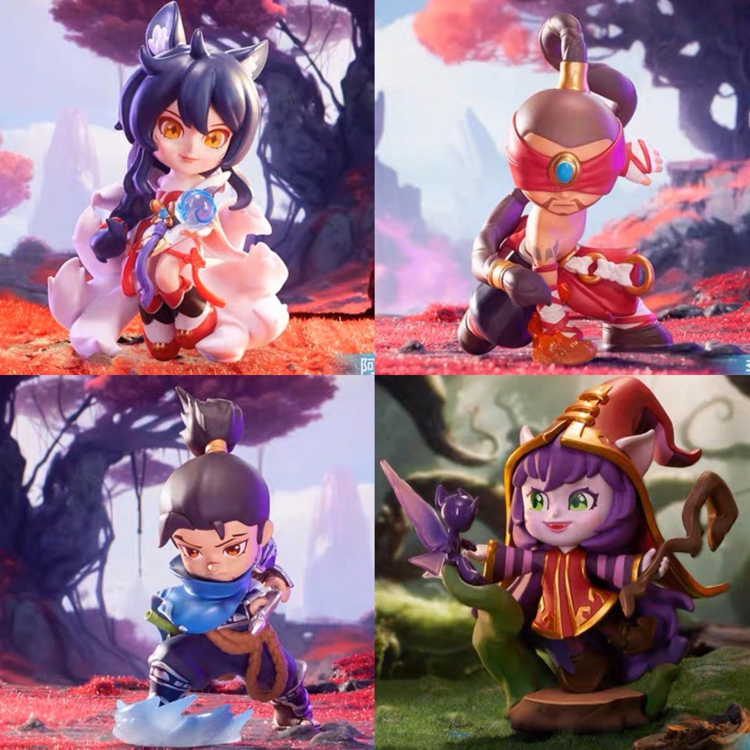 POP MART X Riot Games: Arcane League Of Legends Blind Box Collection Unveiled