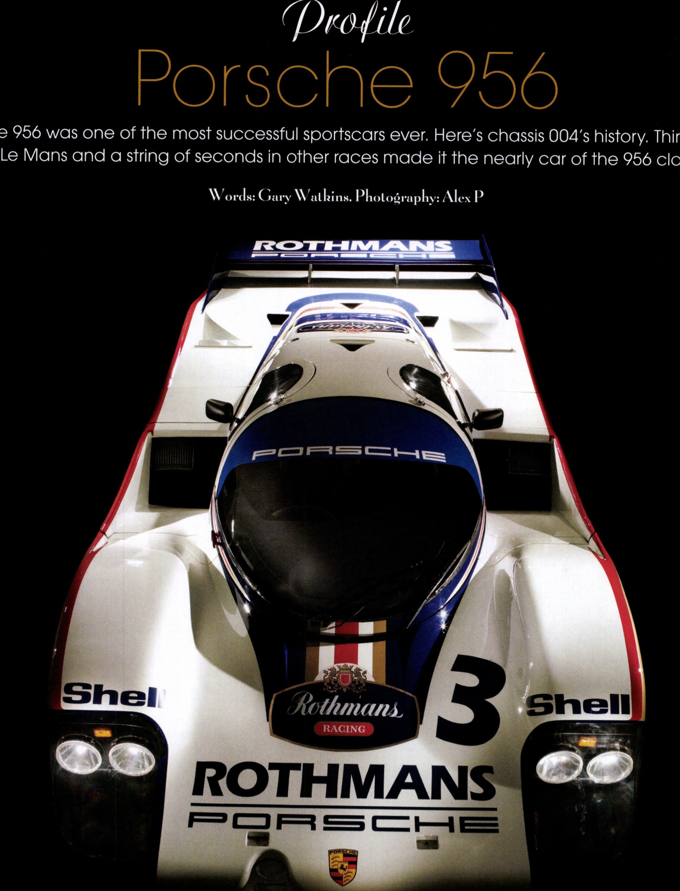 Porsche 956'nın Havada Sergilenmesinin Arkasındaki Mühendislik Porsche 956'nın Havada Sergilenmesinin Arkasındaki Mühendislik